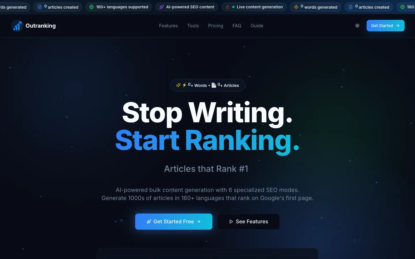 Outranking official homepage, captured 2026-10-25